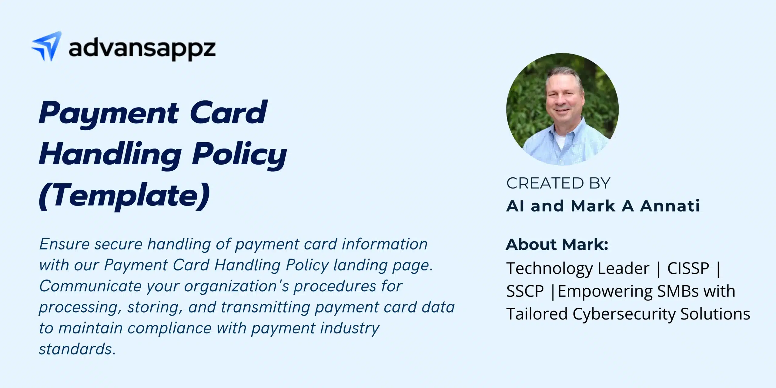 Payment Card Handling Policy