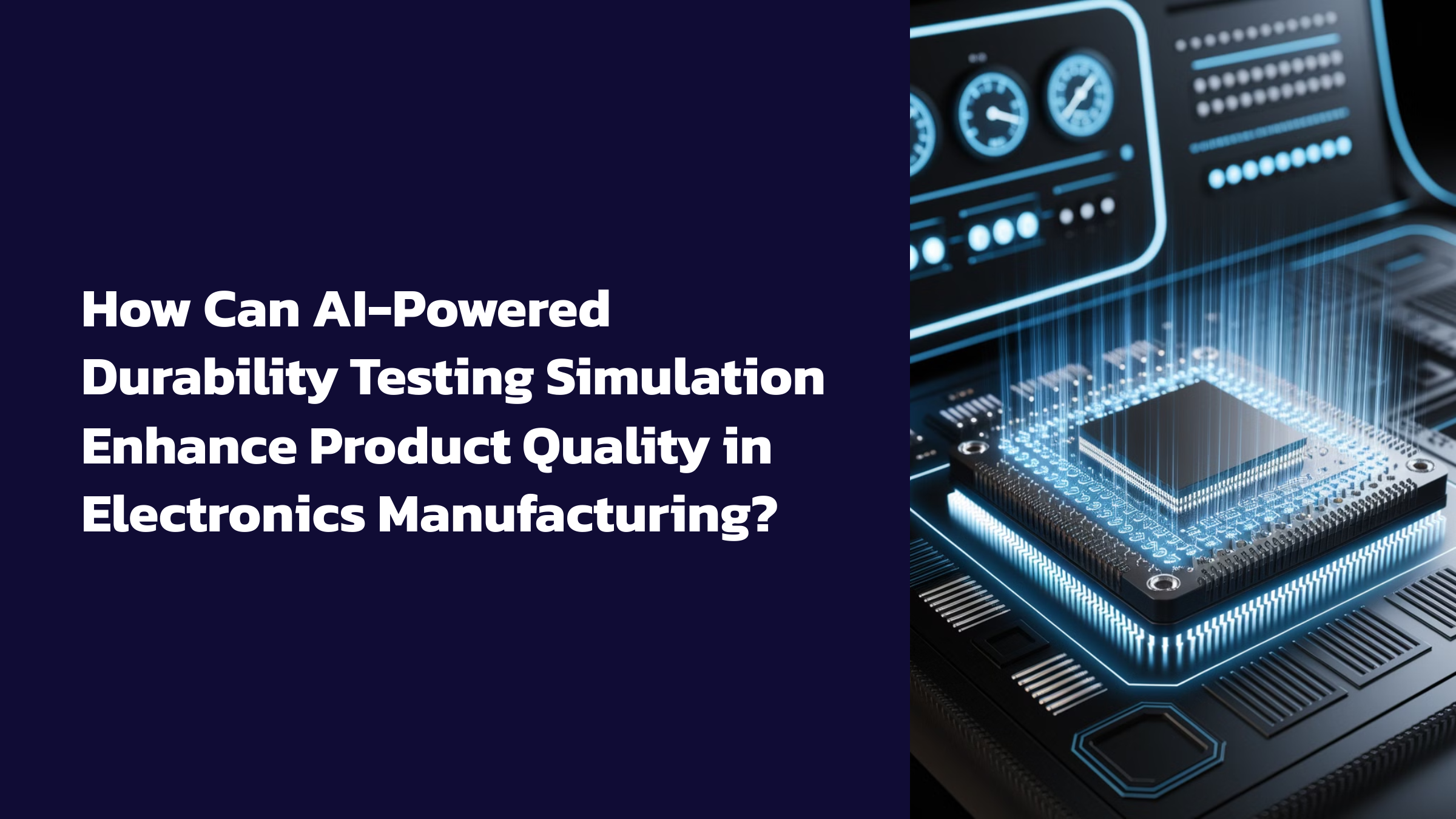 How Can AI-Powered Durability Testing Simulation Enhance Product Quality in Electronics Manufacturing?