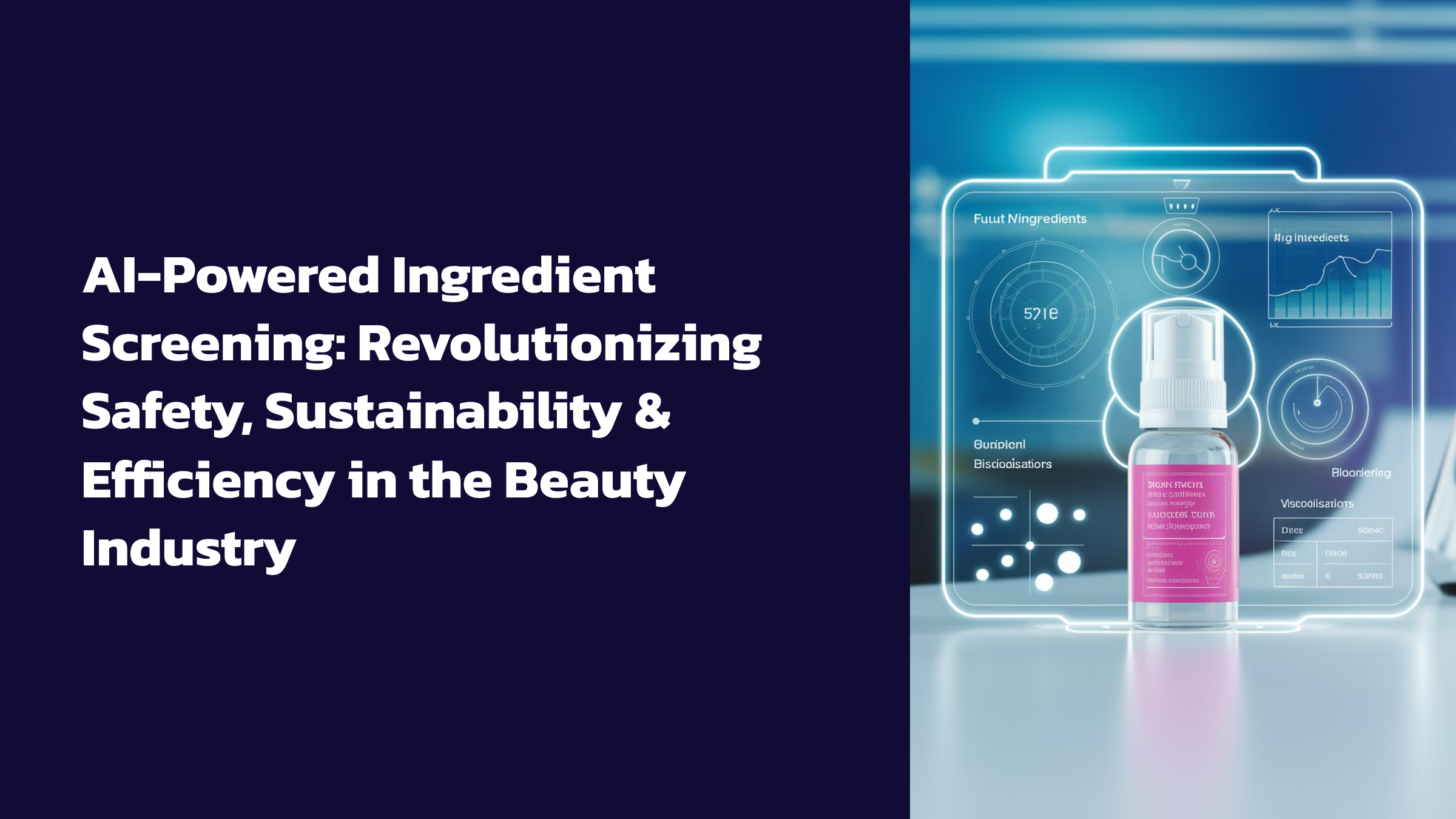 AI-Powered Ingredient Screening: Revolutionizing Safety, Sustainability & Efficiency in the Beauty Industry