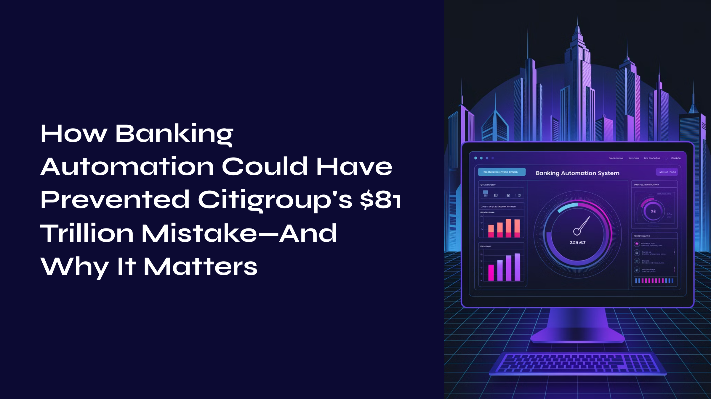 How Banking Automation Could Have Prevented Citigroup’s $81 Trillion Mistake—And Why It Matters